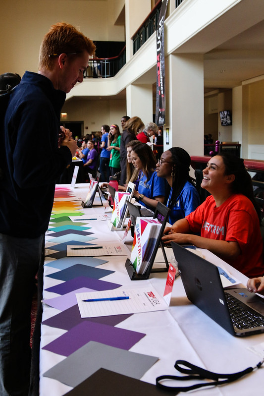 2017 spectrum team working check in table