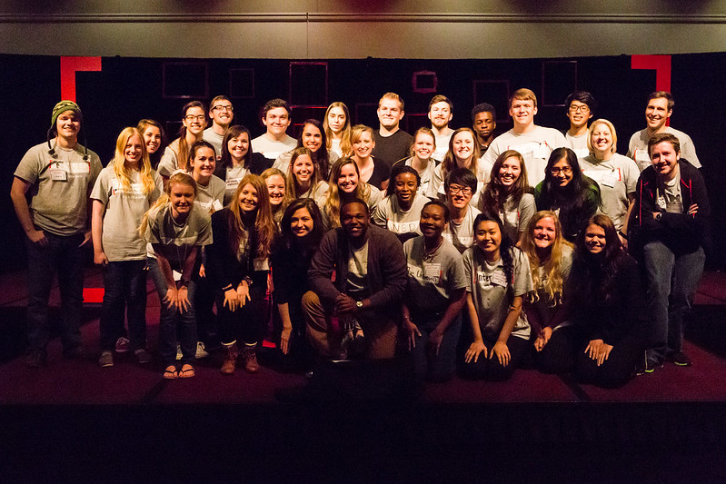 2014 [INSERT YOUR IDEA HERE] team on stage