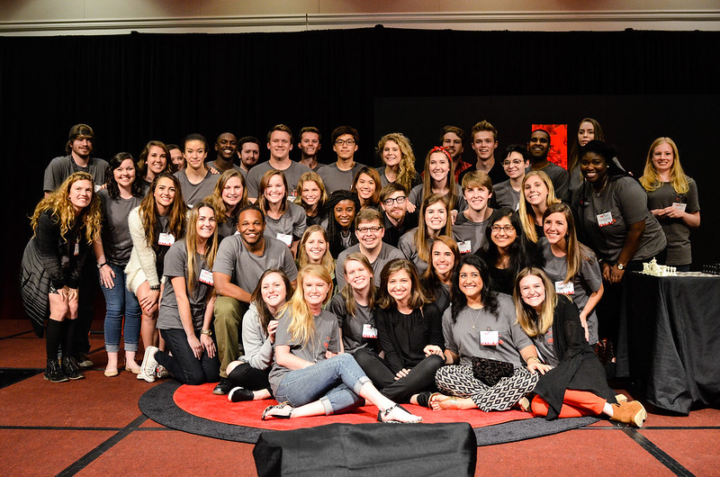 TEDxUGA 2015: Plus Team Pic on stage