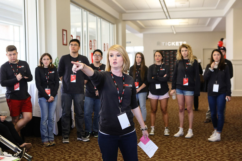 Megan leading the charge at TEDxUGA 2016: Illuminate